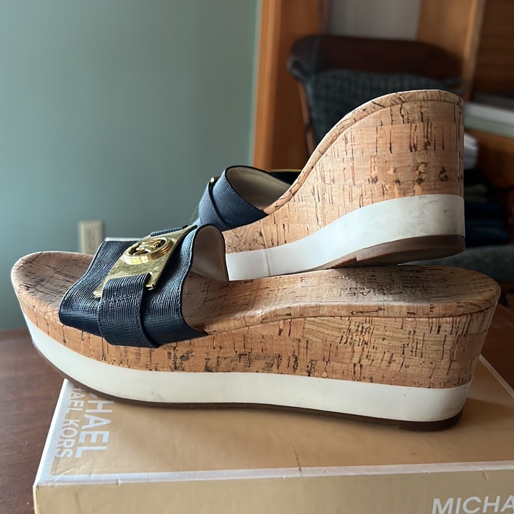 Michael Kors Wedge Sandals - Picture 3 of 3